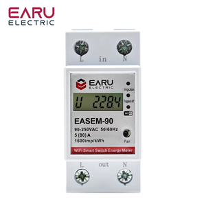 Interruttore intelligente AC 220V 80A Timer energia kWh voltaggio corrente misuratore di protezione vocale telecomando interruttore WSEM-90V - Product Image 1
