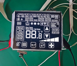 VATN HTN FSTN STN Segmentbildschirm anpassbares LCD statisches TN-Display anpassbares VA-LCD für Temperaturregler