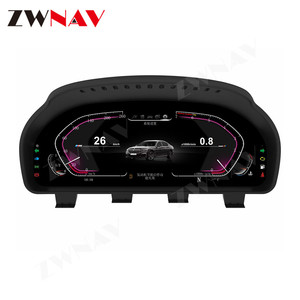 ZWNAV 12.3&quot; LCD Dashboard Player Digital Cluster Instrument Panel Multifunctional Speedometer for <strong>BMW</strong> X1X3 X4 X5 X6 5/<strong>6</strong>/7 Series - Product Image 2