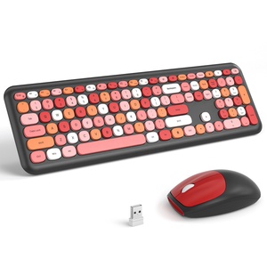 SMK-666395AG 2.4GHz Wireless <strong>Keyboard</strong> &amp; <strong>Mouse</strong> Set Silent Key Design for Windows &amp; Android Devices Compatible <strong>Desktop</strong> <strong>Computer</strong> - Product Image 2
