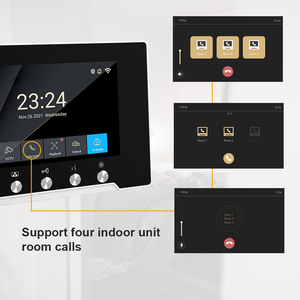 Ryan Biometric Video Door Entry <strong>Intercom</strong> <strong>System</strong> Smart WIFI Video Door Phone TUYA Mobile APP Talk Home Automation Smart <strong>Security</strong> - Product Image 2