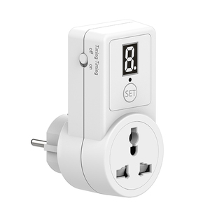 Digitale Countdown-Timer Schalter Universelle Buchse Plug-in Zeit Control Telefon Batterie Elektrische auto ladung Elektrische EU Stecker 10A - Product Image 2