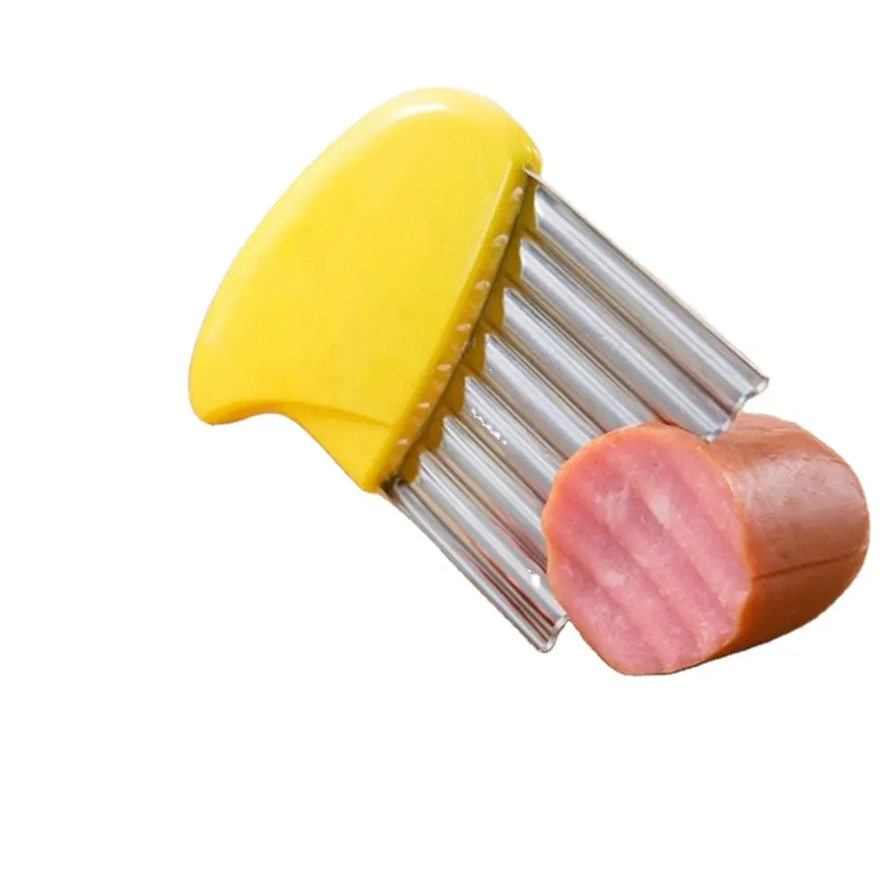 스테인레스 스틸 감자 튀김 커터 감자 칩 만들기 필러 컷 나이프 과일 야채 도구 주방 액세서리