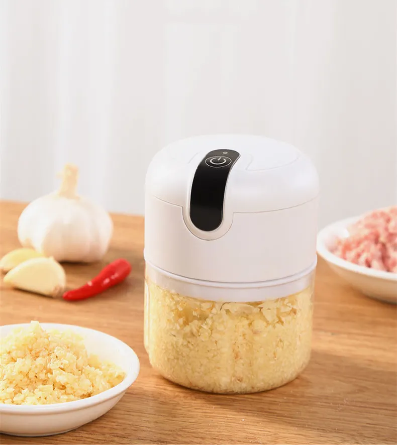 Liquidificador de alimentos eletrônico mini aparelho para cozinha carne vegetal e processador de alimentos alimentado por USB dropshipping chinês