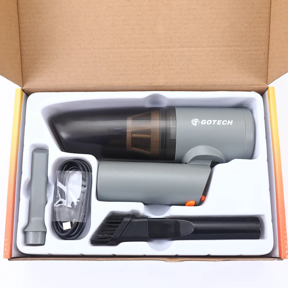 2024 New Design 13000Pa Suction Handheld Vacuum Cleaner For Car Home Office Pet Hair Travel Cleaning Portable Car Vacuum Cleaner