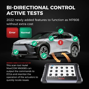 2025 Autel MaxiCOM MK808S OBD2 escáner Automotivo herramienta de diagnóstico de coche OBD 2 escáner lector de código de prueba activo herramienta de codificación de llaves - Product Image 2