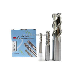 YJ frezeler yüksek hassasiyetli HSS Metal kesici Co8 kobalt D1-32mm 2 3 4 flüt diş alüminyum freze aracı anahtar koltuklu yönlendirici Bit - Product Image 3