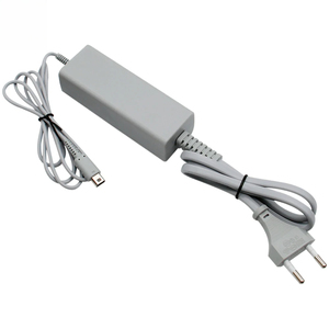 ปลั๊ก us/eu สำหรับ Nintendo Wii U 100-240V อะแดปเตอร์ที่ชาร์จ AC ผนังไฟบ้านจอยแพดควบคุม - Product Image 1