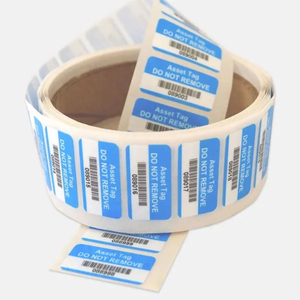 Custom Adhesive Metal Aluminum Qr Code Barcode Pre Printed <strong>Asset</strong> Tracking ID Labels Sticker <strong>Fixed</strong> <strong>Asset</strong> Tags and Label Printing - Product Image 3