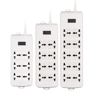 แผงวงจรป้องกันไฟเกิน1.8เมตรเต้าเสียบปลั๊กหลายตัว10A สาย10รูต่อทองแดง250V มาตรฐานอเมริกัน - Product Image 6