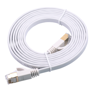Cat5e Cat6 C6a UTP 1,3，5,10米以太网电缆蓝色弯曲不敏感固体绞合跳线Cat6局域网跳线ul跳线 - Product Image 1