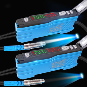Sensore in fibra ottica di rilevamento della sorgente luminosa a LED ER2-22H sensore di amplificatore in fibra ottica a luce LED con classificazione del colore della luce a LED - Product Image 6