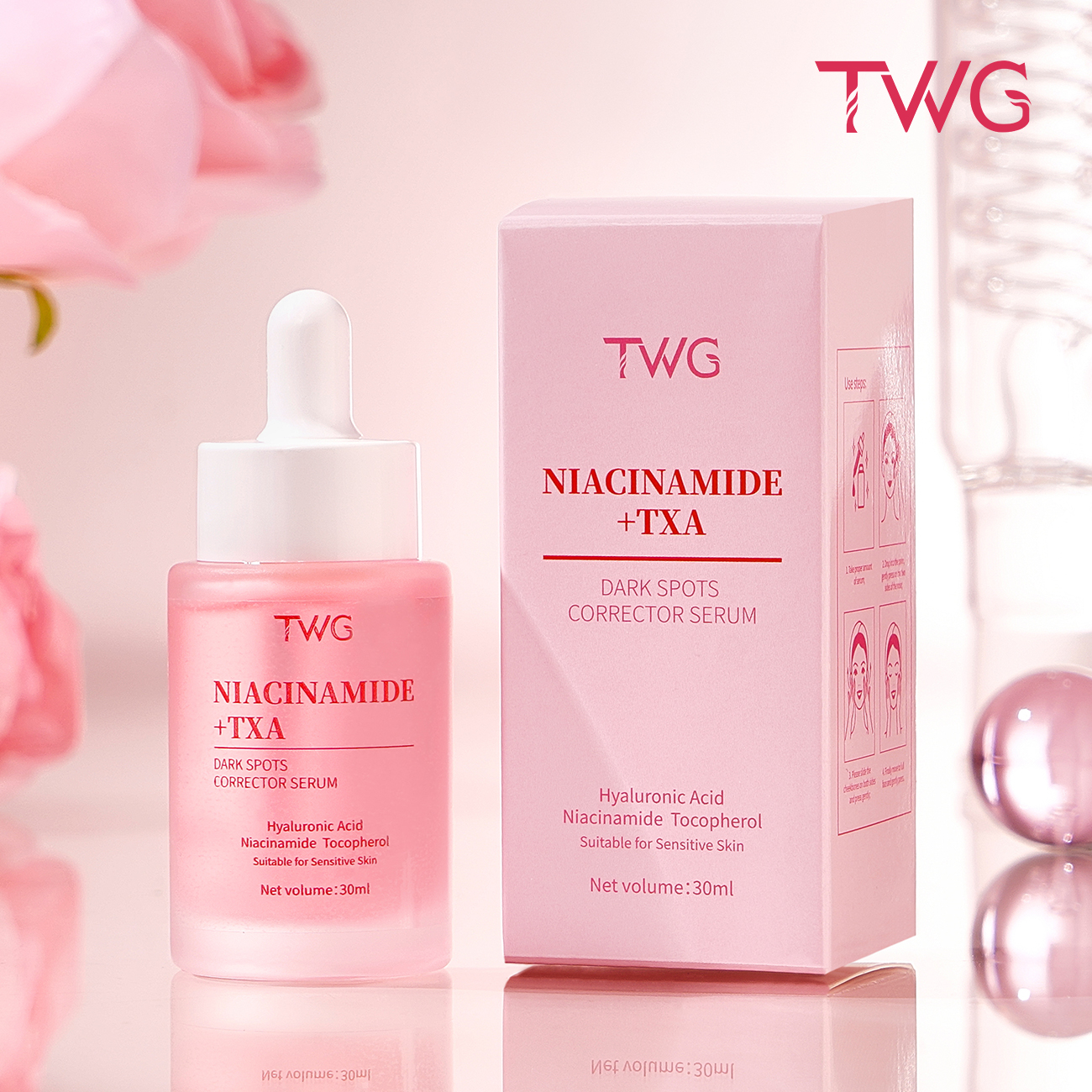 0070 TWG Siero Correttore Macchie Scure all'Acido Tranexamico 30ml