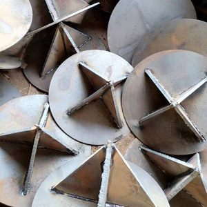 现货厂家完整规格建筑工程嵌入式钢管桩尖圆锥桩尖 - Product Image 6