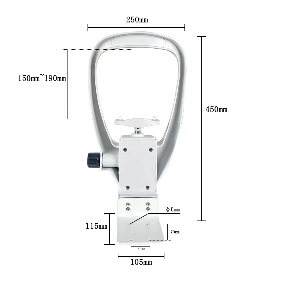 Strumento oftalmico poggiamento fronte Set staffa CR-11