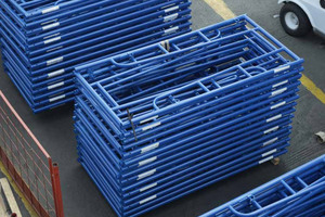 Andamio de diseño industrial Marco principal Andamio Precio Cruz Brace Escalera Marco Junta Pin Tipo H Marco Andamio para seguridad - Product Image 6