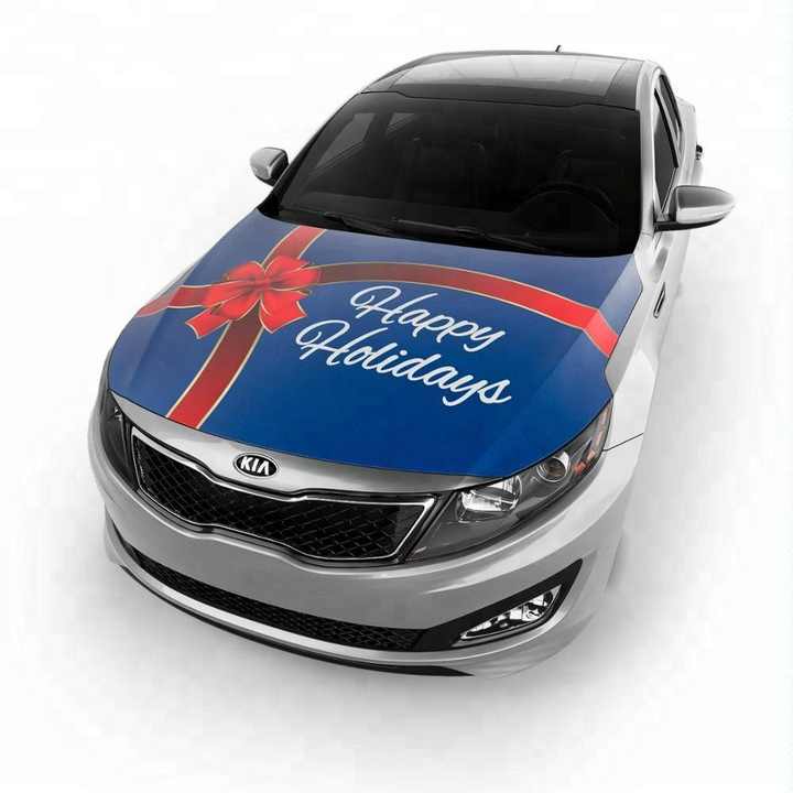 Custom Printed Design logo Samoa Flag Car Hood Cover Flag