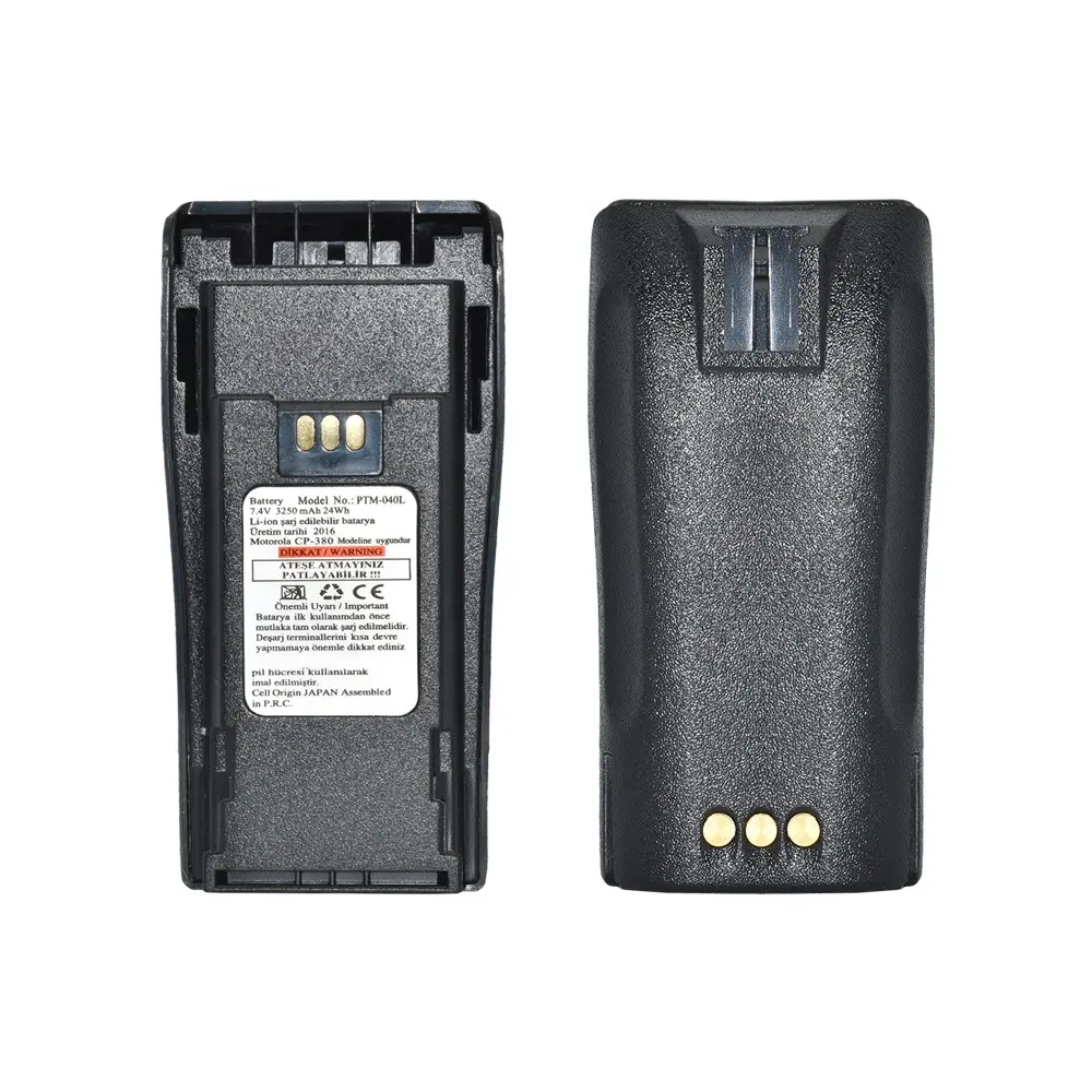 Batería de iones de litio recargable de repuesto para Walkie Talkie, batería de 7,4 V, 2200mAh, para Motorola CP040 CP150 CP200 CP380 GP3688 EP450