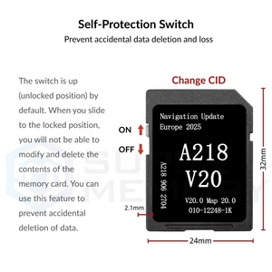Change CID Car Android Softwares CID Map Card SD Navig Navigation para Suzuki SLDA Europe 32GB 64GB Tarjeta de navegación - Product Image 6