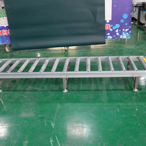Sistema de transportador de rodillos sin alimentación de almacén de fábrica transportador de rodillos de gravedad manual para carga y descarga