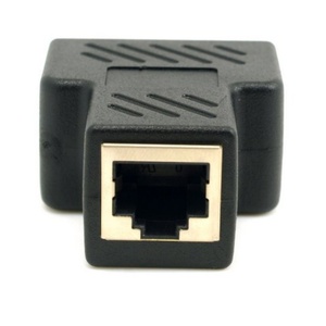 ตัวแยก RJ45แลน1ถึง2ทางสำหรับเชื่อมต่อสายเคเบิลอินเทอร์เน็ต1อินพุต2เอาต์พุต - Product Image 4