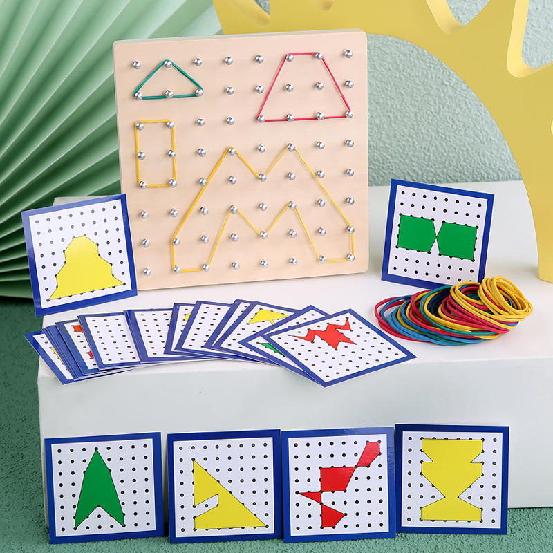 Wooden jigsaw puzzle board c