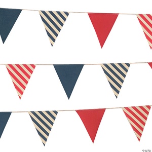 Banderines de plástico para fiesta, banderines triangulares de poliéster, pancarta de cuerda, venta al por mayor - Product Image 3
