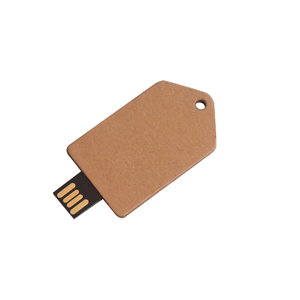 耐用简约大方USB 2.0接口再生纸材料u盘环保木质公司礼品新款 - Product Image 6