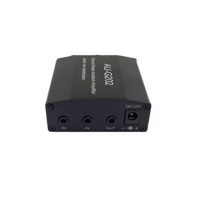 AU-G202 Ground Loop Noise Isolator Audio Mixer with 2 <strong>Inputs</strong> 2 <strong>Outputs</strong> for PC NS PS Game Consoles - Product Image 2