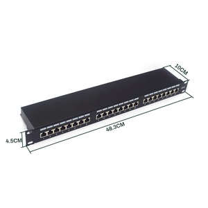 Network <strong>Patch</strong> <strong>Panel</strong> Cat6 1U UTP 24 <strong>Port</strong> 48port <strong>Patch</strong> <strong>Panel</strong> - Product Image 6