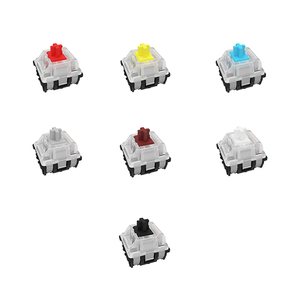 Nóng bán Gateron Bạc Trắng Đỏ Xanh Vàng Nâu Đen chuyển đổi trục chơi game Bàn Phím Cơ khí chuyển đổi chuyển đổi quang học - Product Image 5