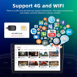 10&quot; Car Radio for Toyota <strong>RAV4</strong> RAV 4 2018 - 2020 <strong>GPS</strong> Navigation Carplay BT Multimedia Video Player <strong>Android</strong> 13 2 Din 4G WIFI - Product Image 5