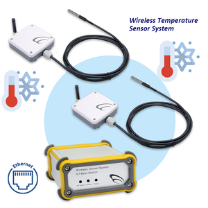2 Sets Wireless IOT <strong>Temperature</strong> Sensor Transmitter Wireless <strong>Temperature</strong> Data Loggers Wireless <strong>Temperature</strong> Sensor <strong>for</strong> IoT Devices - Product Image 1