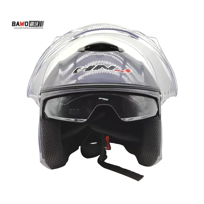 OEM BAWO Road caschi moto scooter casco di sicurezza moto mezza faccia aperto di alta qualità