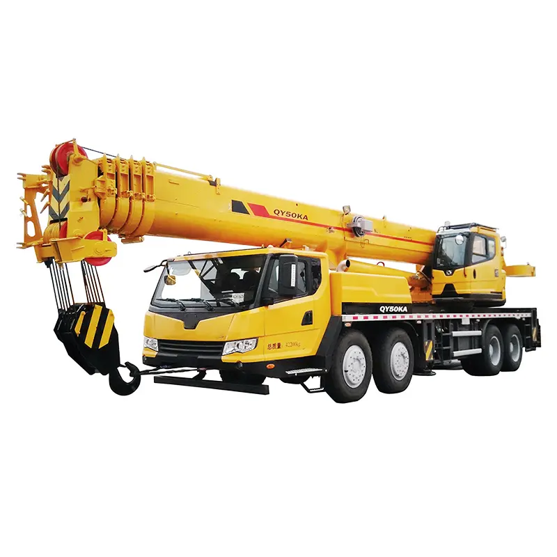 Oriemac 50ton Pickup Truck Crane 10 tấn xe tải với cần cẩu 6x6 DIESEL qy50ka