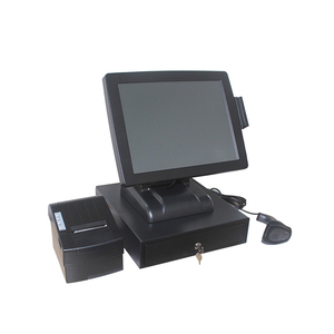 Розничная торговля pos системы 15 дюймов true плоский сенсорный экран настольный компьютер/pos терминал для супермаркета - Product Image 2