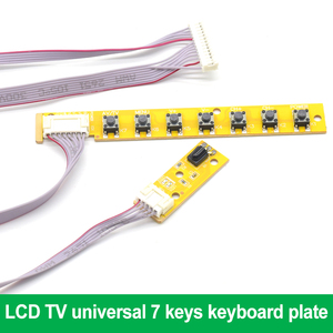 液晶电视主板通用7键键盘板，符合红外7K V59 V56键盘 - Product Image 4
