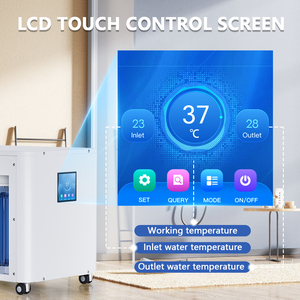 新型1HP智能WIFI控制冷插冷水机冰浴，带臭氧发生器健身房水泵 - Product Image 5