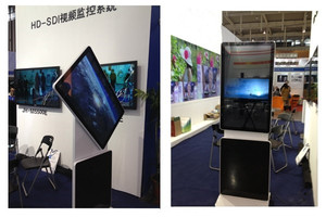 43 5565インチフロアスタンディング垂直LCD広告ディスプレイ360度自動回転デジタルタッチディスプレイAndroidOS - Product Image 6
