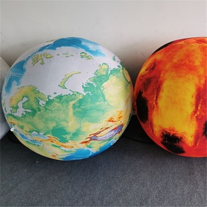 Fabrika fiyat toprak, Mars, satürn güneş sistemi dokuz gezegen balon/dev helyum kaldırma şişme gezegen ile led ışık - Product Image 3