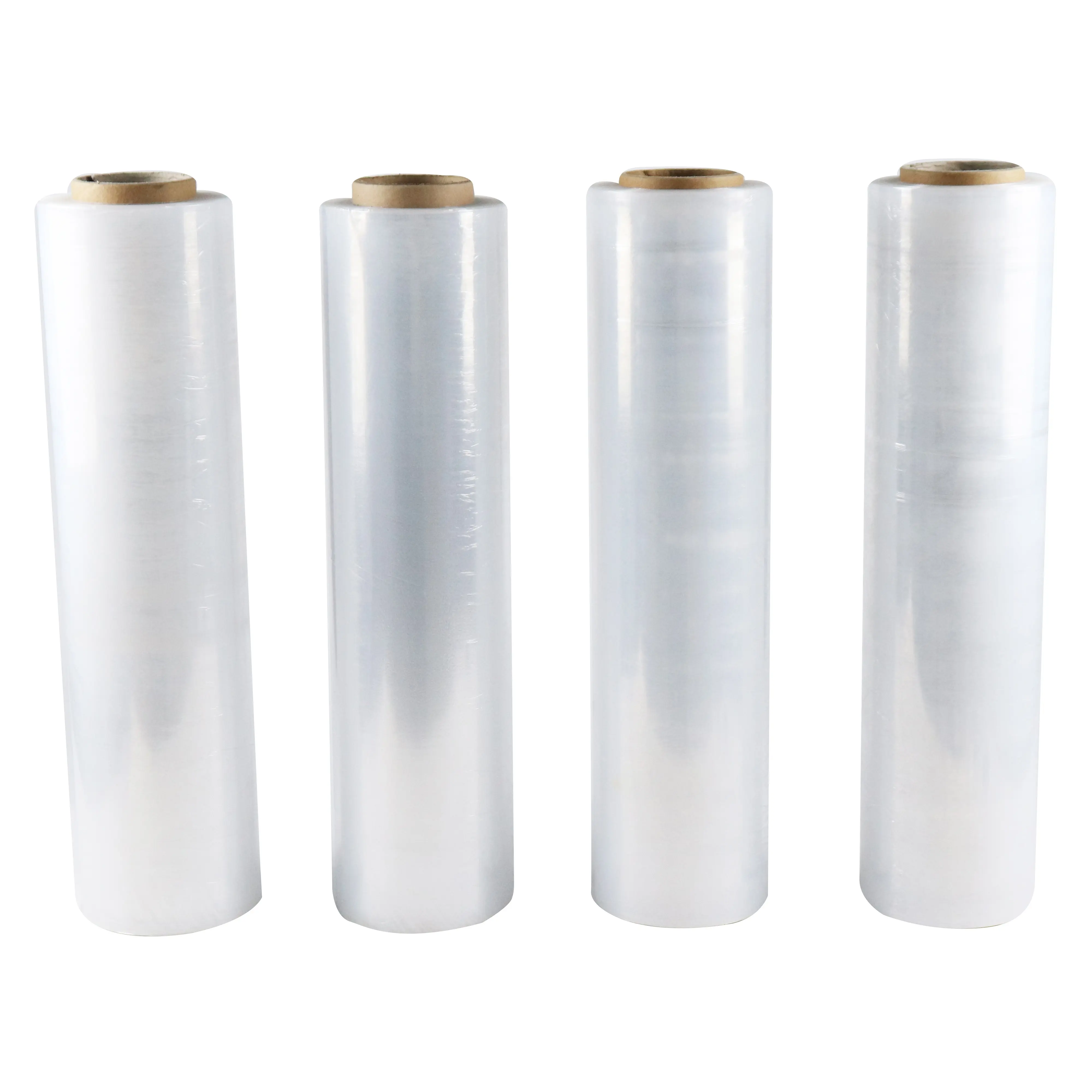 Harga Pabrik Bungkus Regang Palet, Palet Transparan Pe Cast Peregangan Film Shrink Wrap Film Regang Film