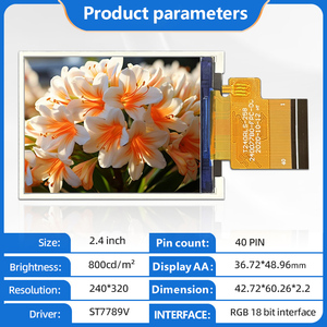2,4-Zoll-LCD-Modul 320*240 SPI/RGB/MCU-Schnitts telle Color Touch-LCD-Bildschirm mit kleinem Farbbild schirm - Product Image 2