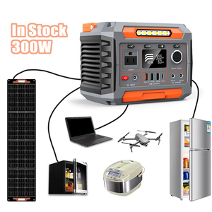 300W portatile pannello solare generatore di corrente con USB Type-C & DC AC per la casa campeggio all'aperto con Controller PWM ricarica auto - Product Image 1