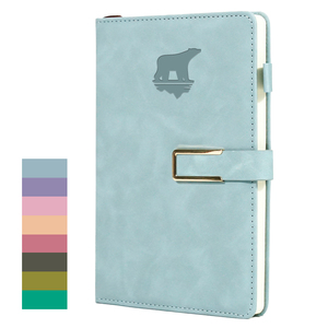 Wholesale Custom Logo A5 <strong>Notebook</strong> <strong>Elastic</strong> Strap Pen Holder PU <strong>Notebook</strong> <strong>Printed</strong> Logo Diary Note Book PU Leather <strong>Notebook</strong> - Product Image 3
