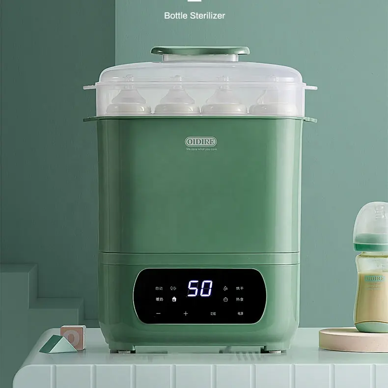 Professional Multi-functional Baby Feeding Bottle Steam Sterilizer With Dryer
