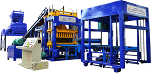 Macchina automatica per il freno stradale usata per cemento cemento mosca mattoni cavi macchina per lo stampaggio qt5 15 macchina per la produzione di blocchi in uzbekistan - Product Image 2