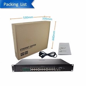 4/8/16/24พอร์ต POE สลับเครือข่ายเฉพาะสำหรับกล้อง IP PTZ บิ๊กพาวเวอร์48V IEEE 802 .3af/at 1000mbs - Product Image 6