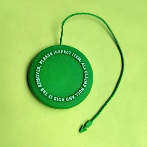 生分解性PLAプラスチック衣類ロックピンストリングループタグ衣類シールロックハングタグストリング - Product Image 3