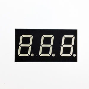 Display a Led rosso a 3 cifre all'ingrosso per Audio e pannelli degli strumenti con illuminazione e Design dei circuiti