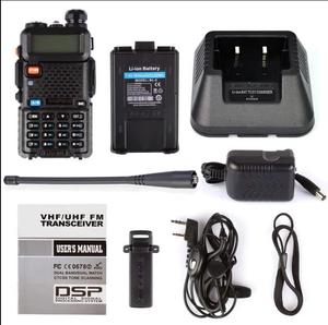 Baofeng-Radio de mano de banda dual, walkie talkie Uv 5R 5W, Radio VHF UHF, de largo alcance - Product Image 3